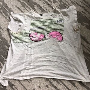 Free People Open Back T-Shirt